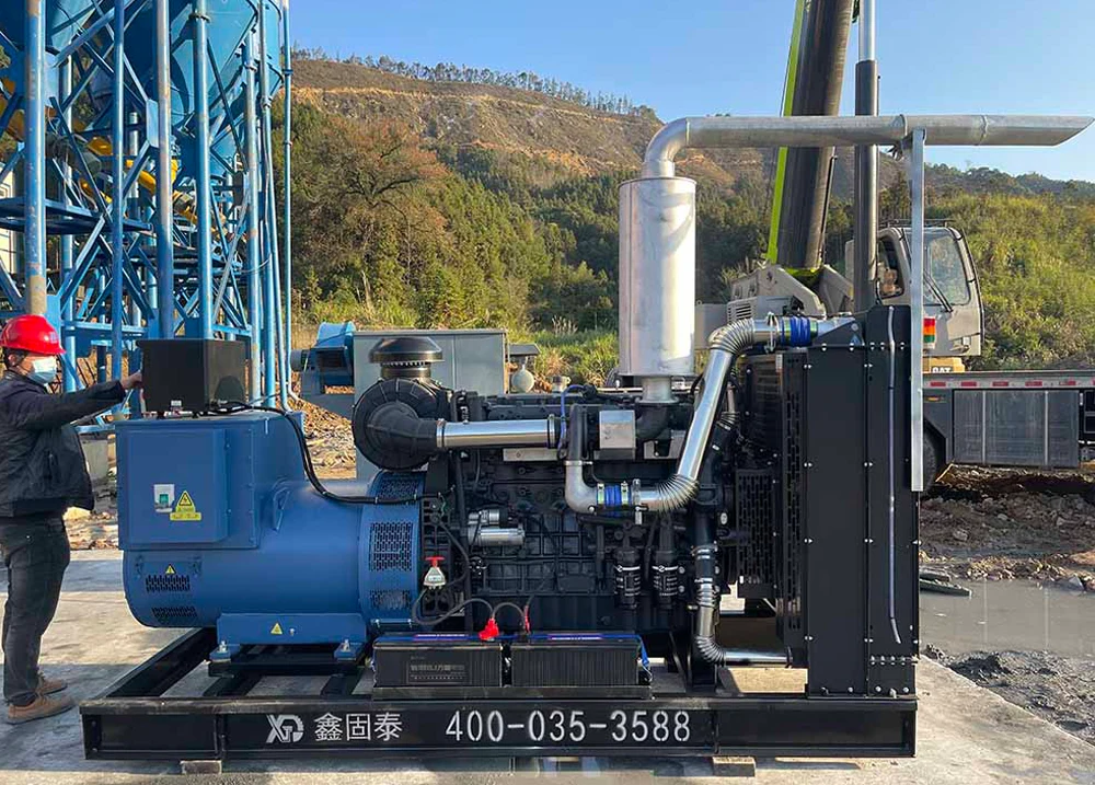 400kW dizel jeneratör seti bakımı.